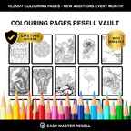 Colouring Pages Resell Vault