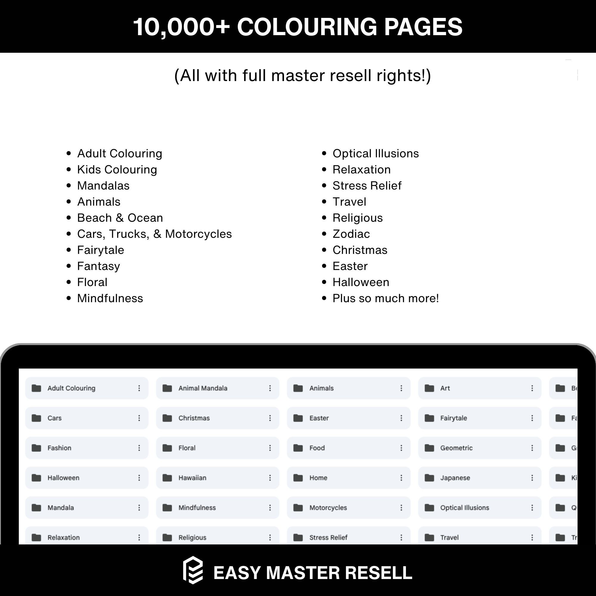 Colouring Pages Resell Vault