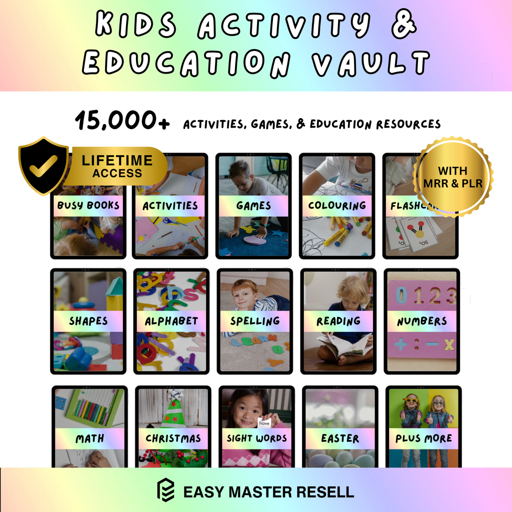 Kids Activity & Education Resell Vault