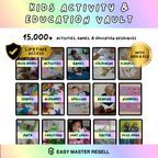 Kids Activity & Education Resell Vault