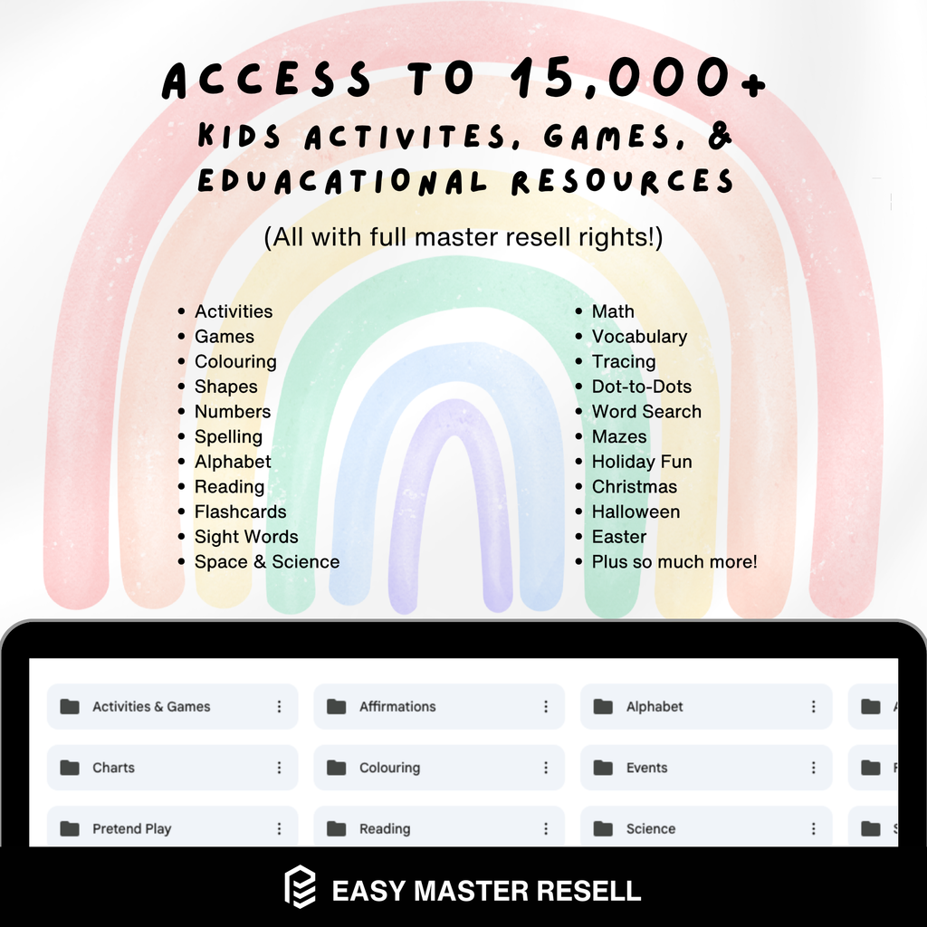 Kids Activity & Education Resell Vault
