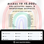 Kids Activity & Education Resell Vault